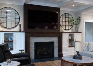 Wilshire Drive living room