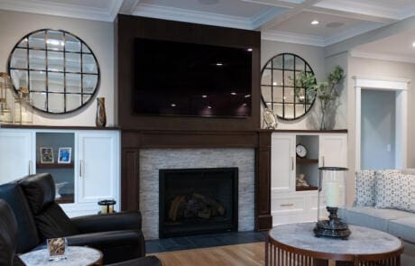 Wilshire Drive living room