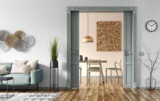Beautiful French Pocket Doors