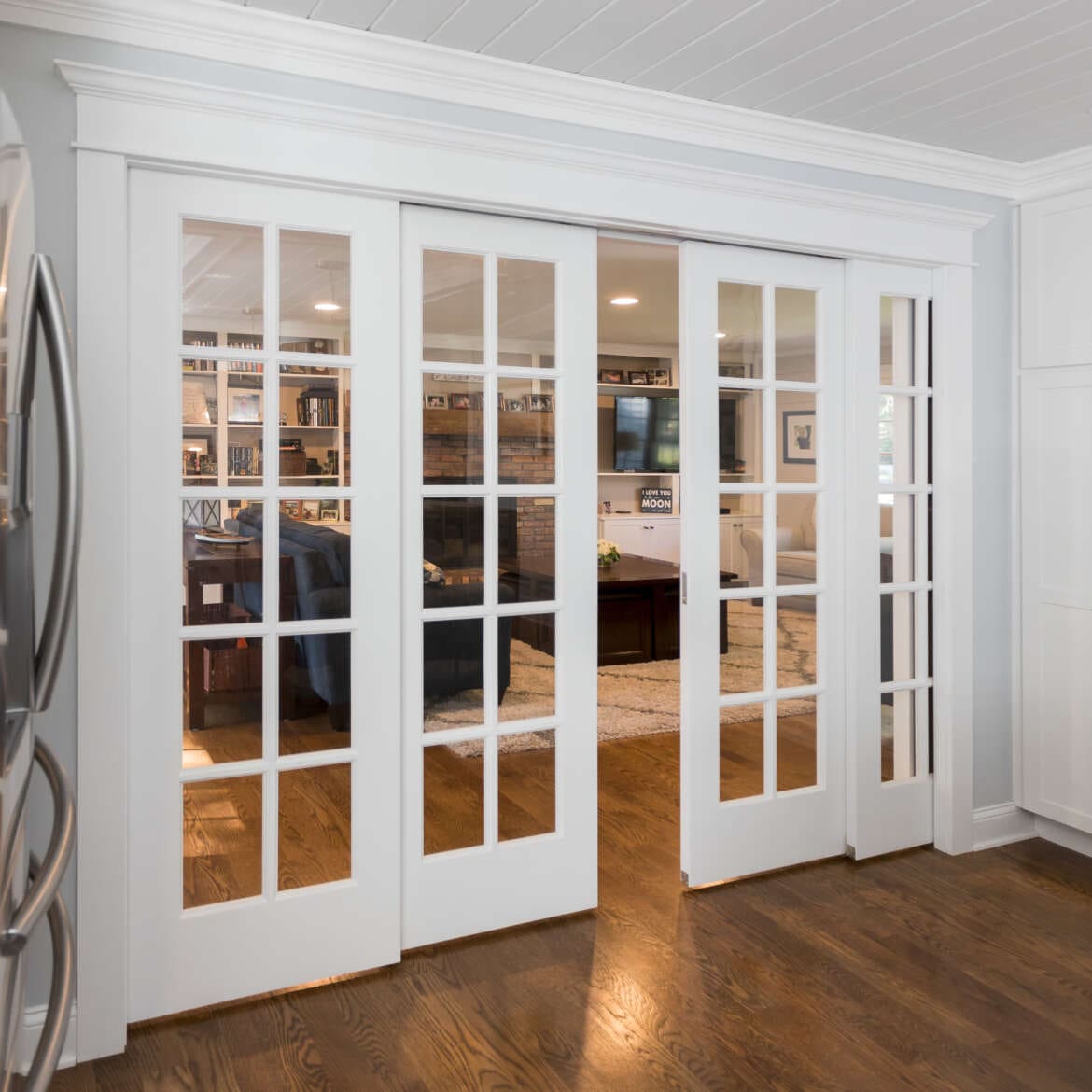 Quad French Pocket Doors