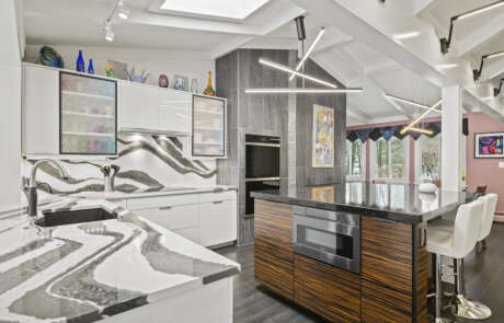 2bd Kitchen Facing Built In Microwave And Skylight Scaled