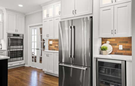 47ec Kitchen Refridgerator Double Oven And Wine Cooler Scaled