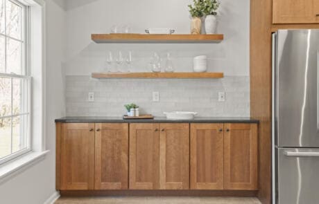 21dc Kitchen Floating Shelves