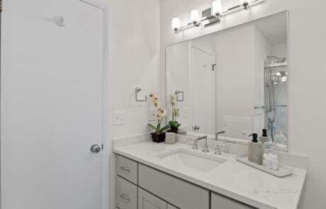 80hr Bathroom Upstairs Vanity With Door