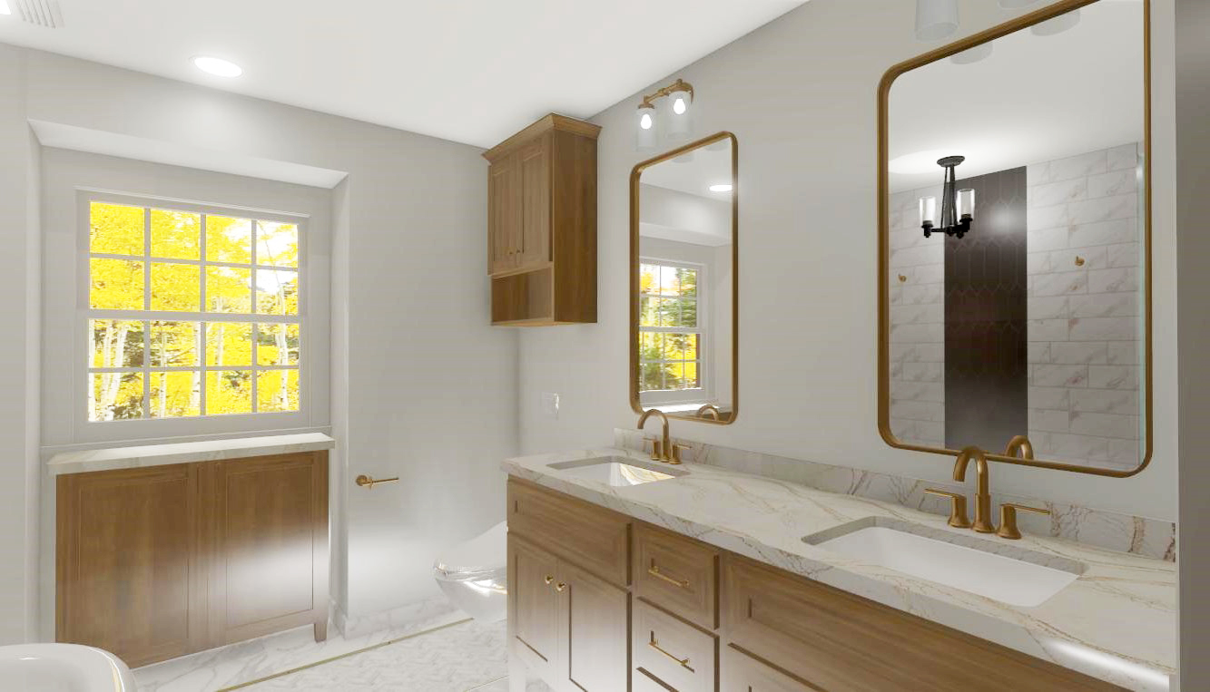 Bathroom Rendering 44al