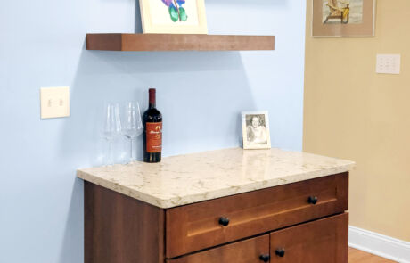 174HD – Kitchen – Floating Shelves VERTICAL