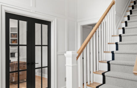 513WC – Foyer Entryway – View with Stairs and Office DOOR CLOSED