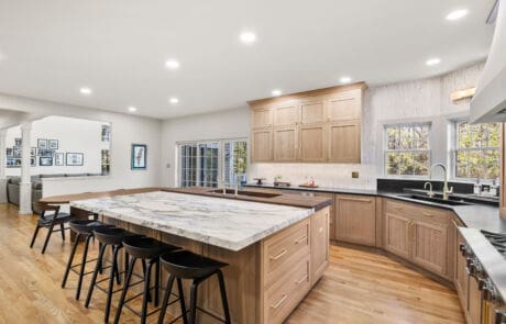 1CC – Kitchen – Full View Facing Living Room